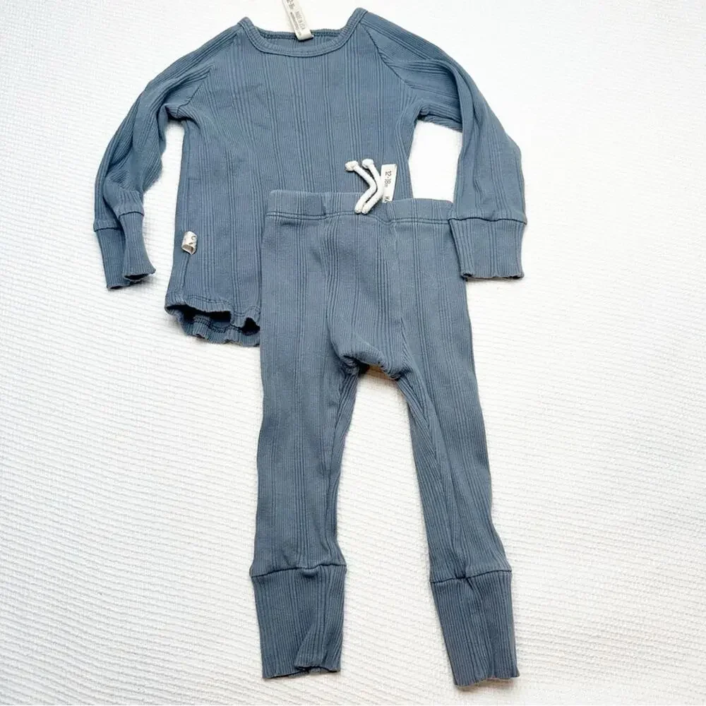 Childhoods night set ribbed 12-18 months